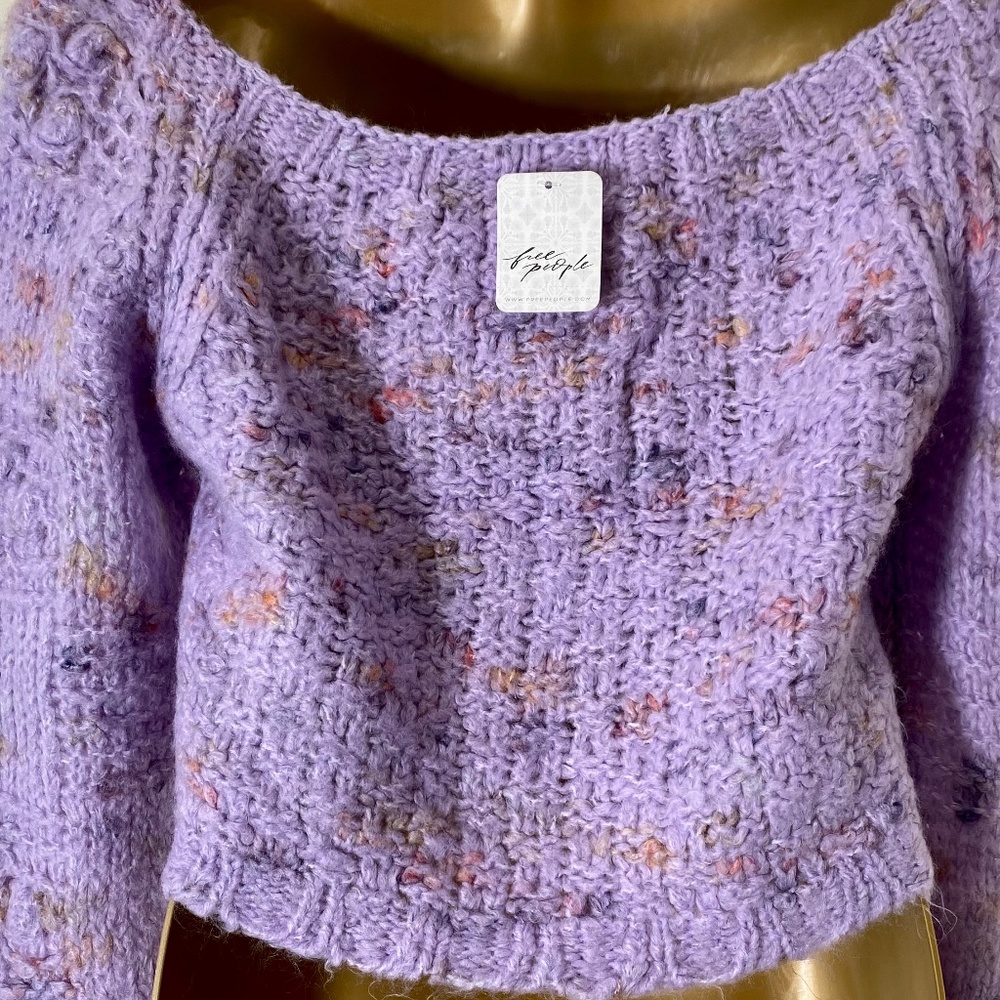 Free People Sunset Cloud Pullover NWT